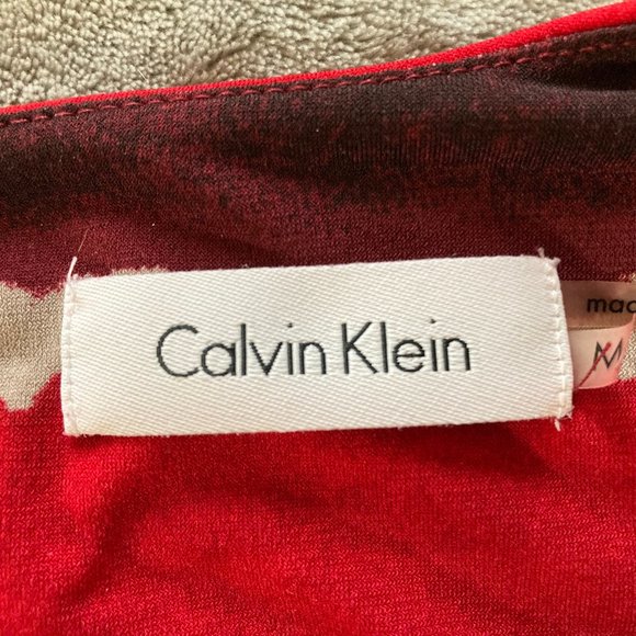 Calvin Klein Women's Sleeveless Shell, Multicolor, Office, Versatile, Fall, sz M - Picture 5 of 6